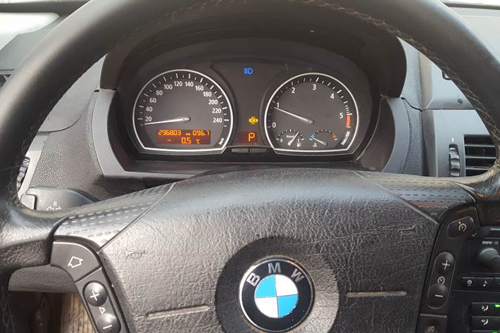 Sort BMW X3 fra 2006