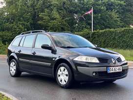 Renault Megane II 1,6 Renault Megane fra 2007 – Super rummelig samt økonomisk familiebil