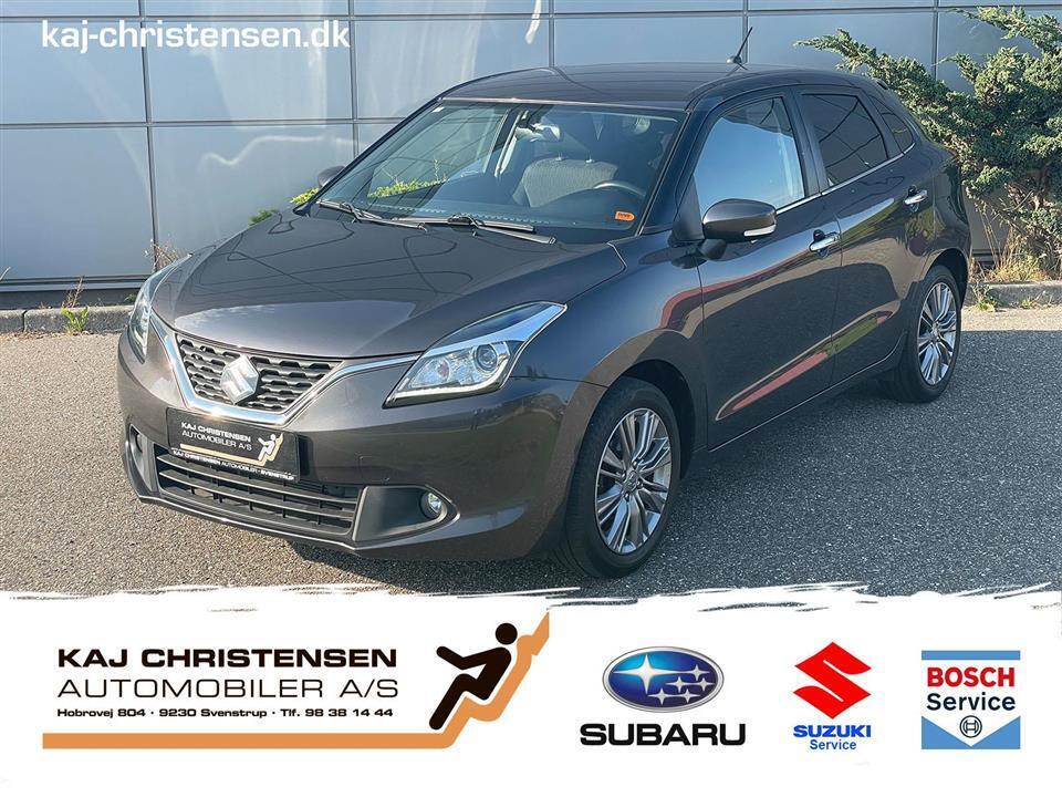 Grå Suzuki Baleno fra 2017