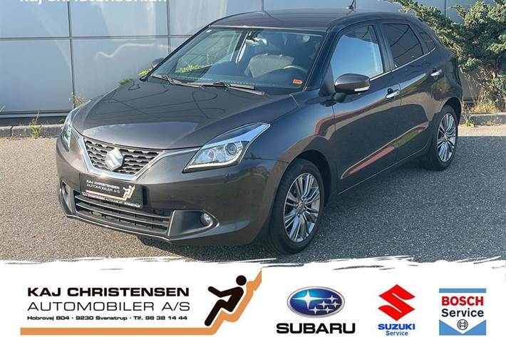 Grå Suzuki Baleno fra 2017