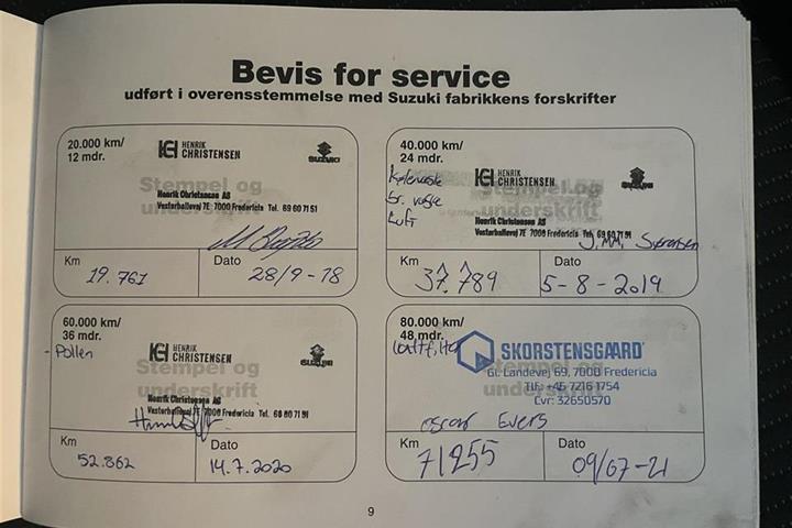 Grå Suzuki Baleno fra 2017