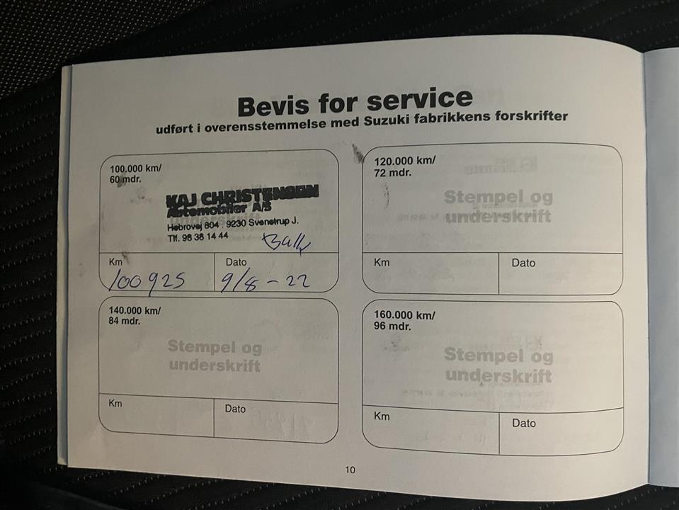 Grå Suzuki Baleno fra 2017