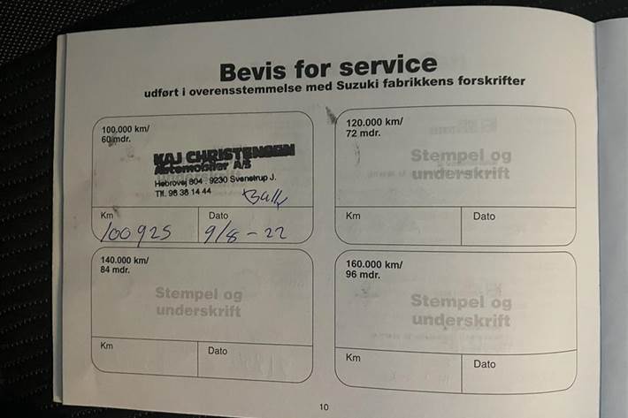 Grå Suzuki Baleno fra 2017