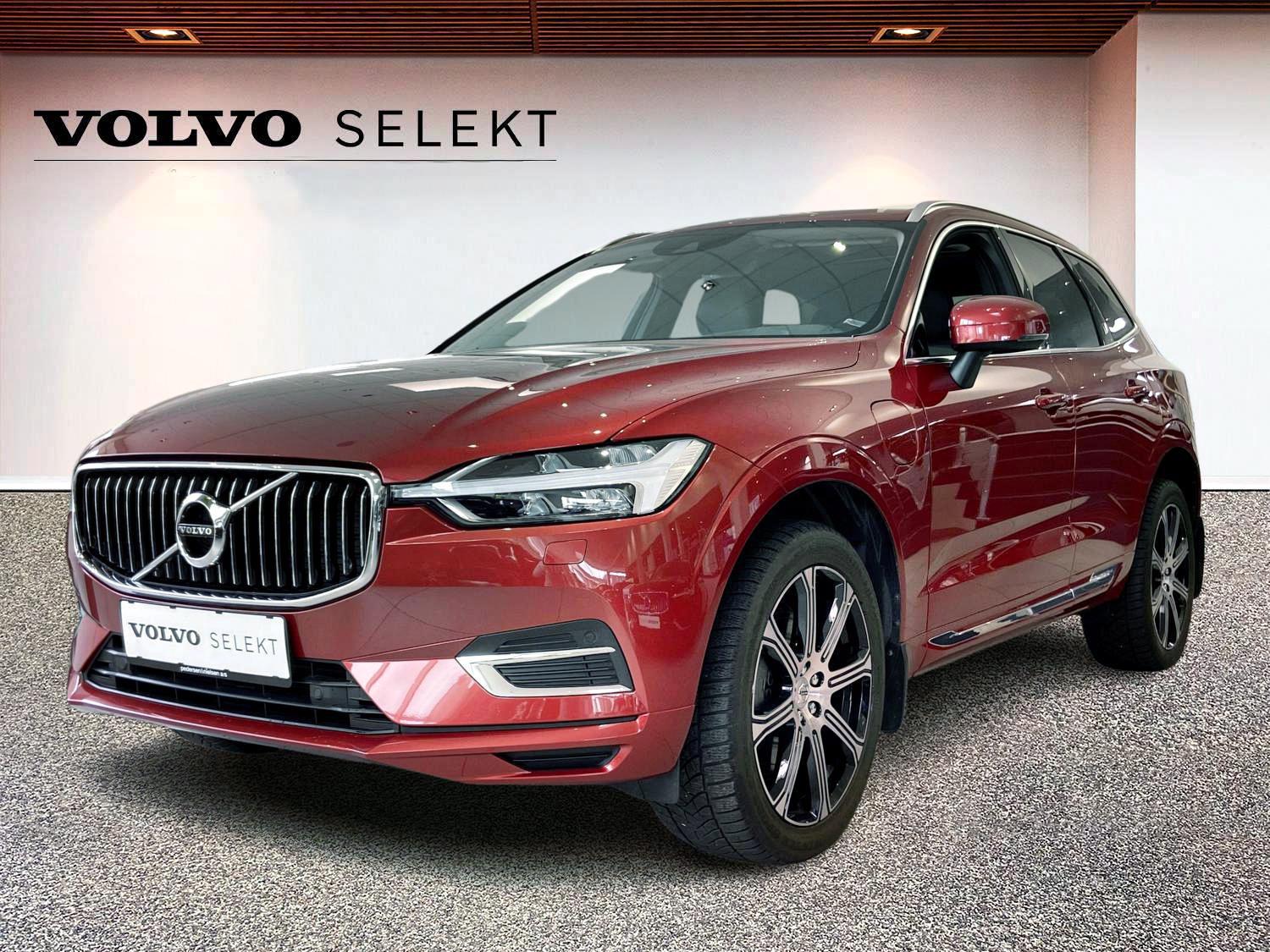Rød Volvo XC60 fra 2018