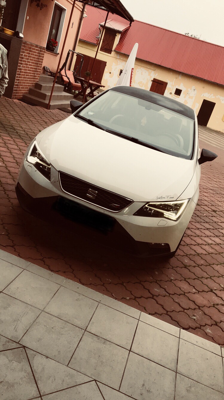 Hvid Seat Leon fra 2013