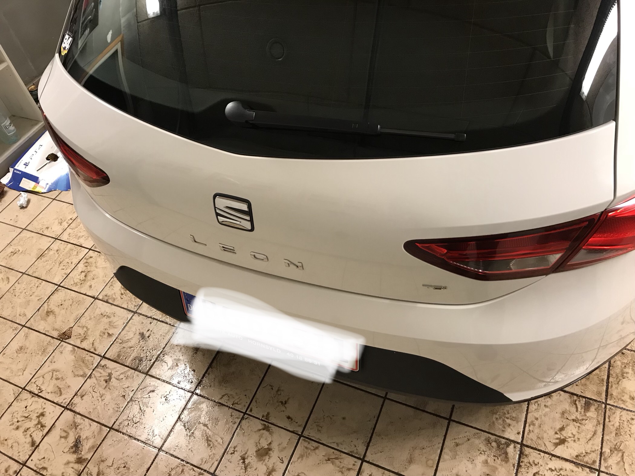 Hvid Seat Leon fra 2013