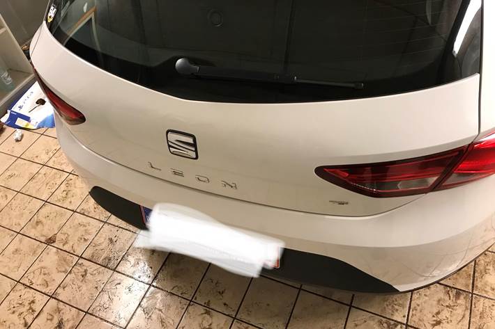 Hvid Seat Leon fra 2013