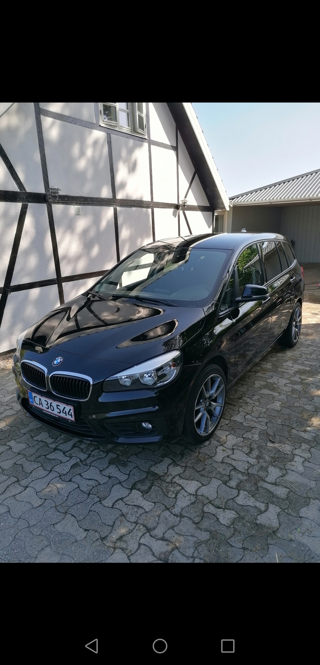 Sort BMW 2-Serie fra 2016