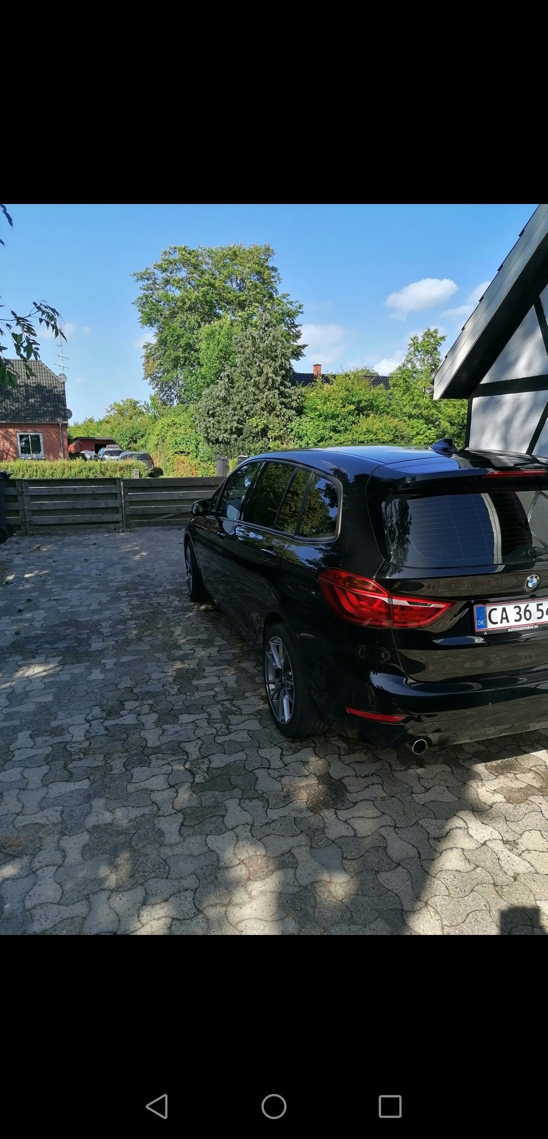 Sort BMW 2-Serie fra 2016