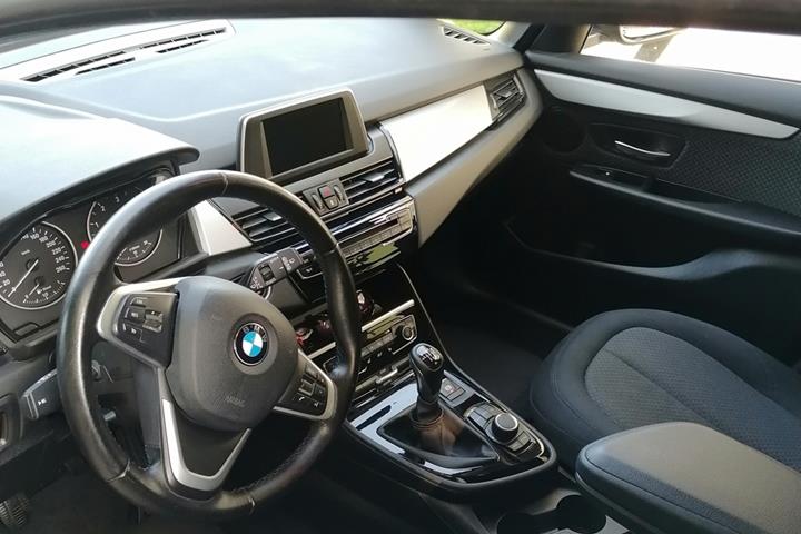 Sort BMW 2-Serie fra 2016