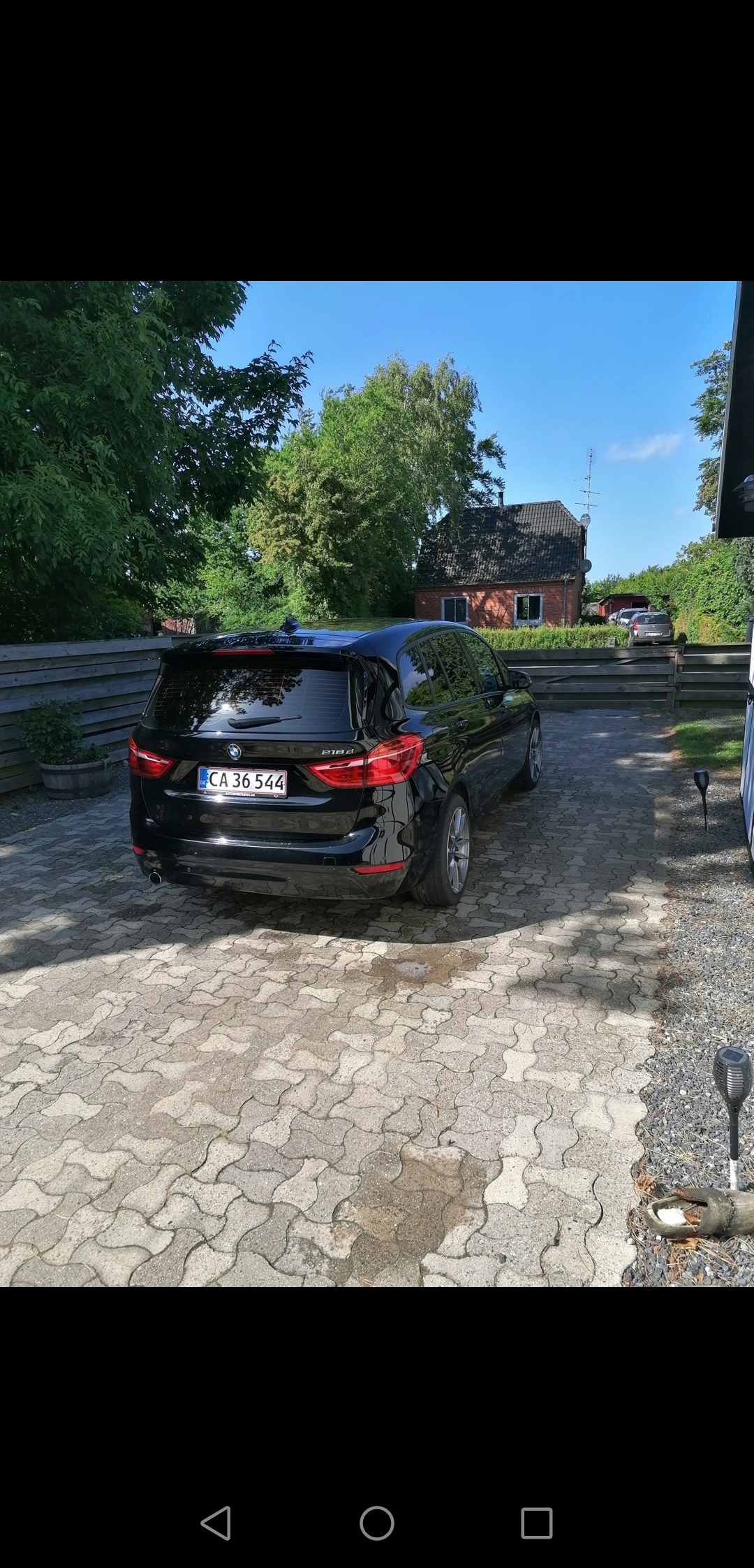 Sort BMW 2-Serie fra 2016