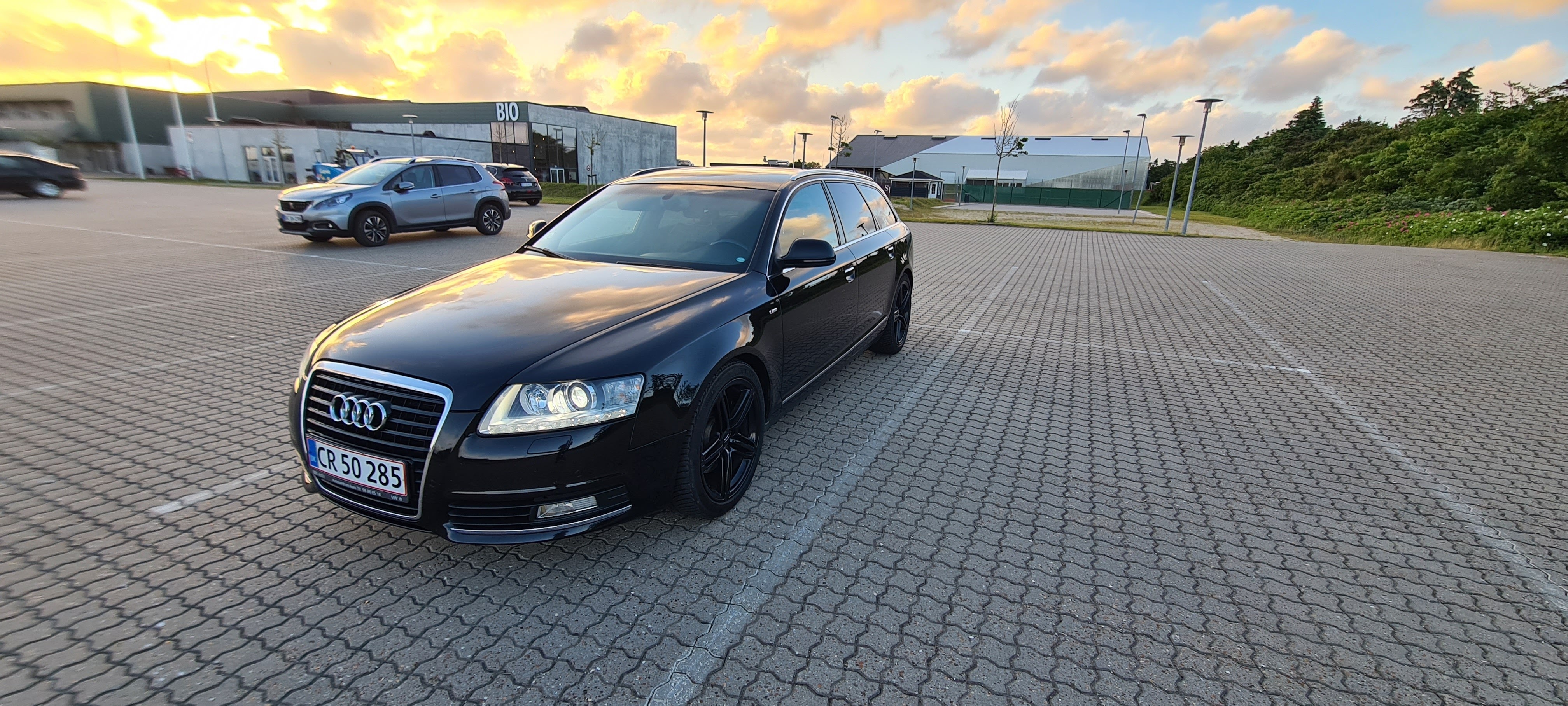 Sort Audi A6 fra 2010