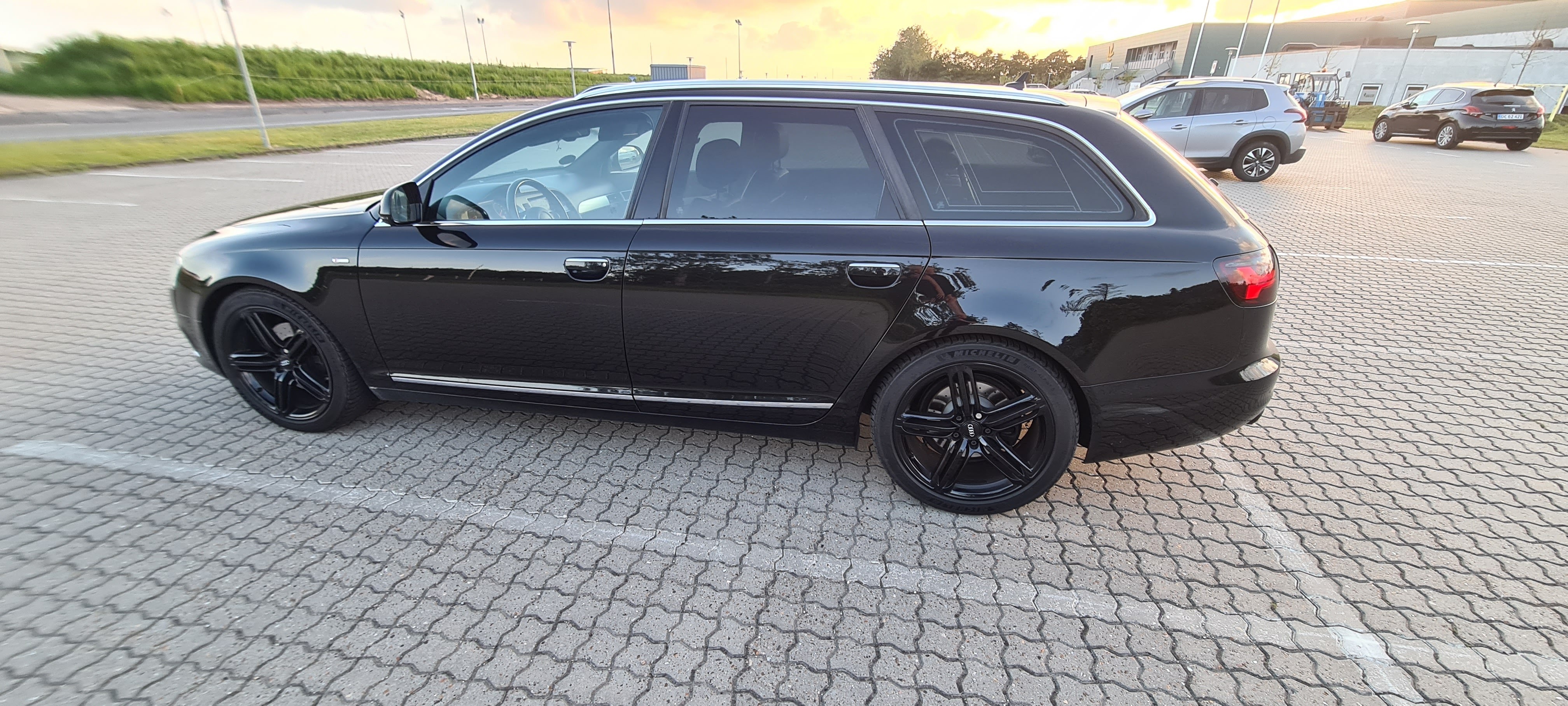 Sort Audi A6 fra 2010