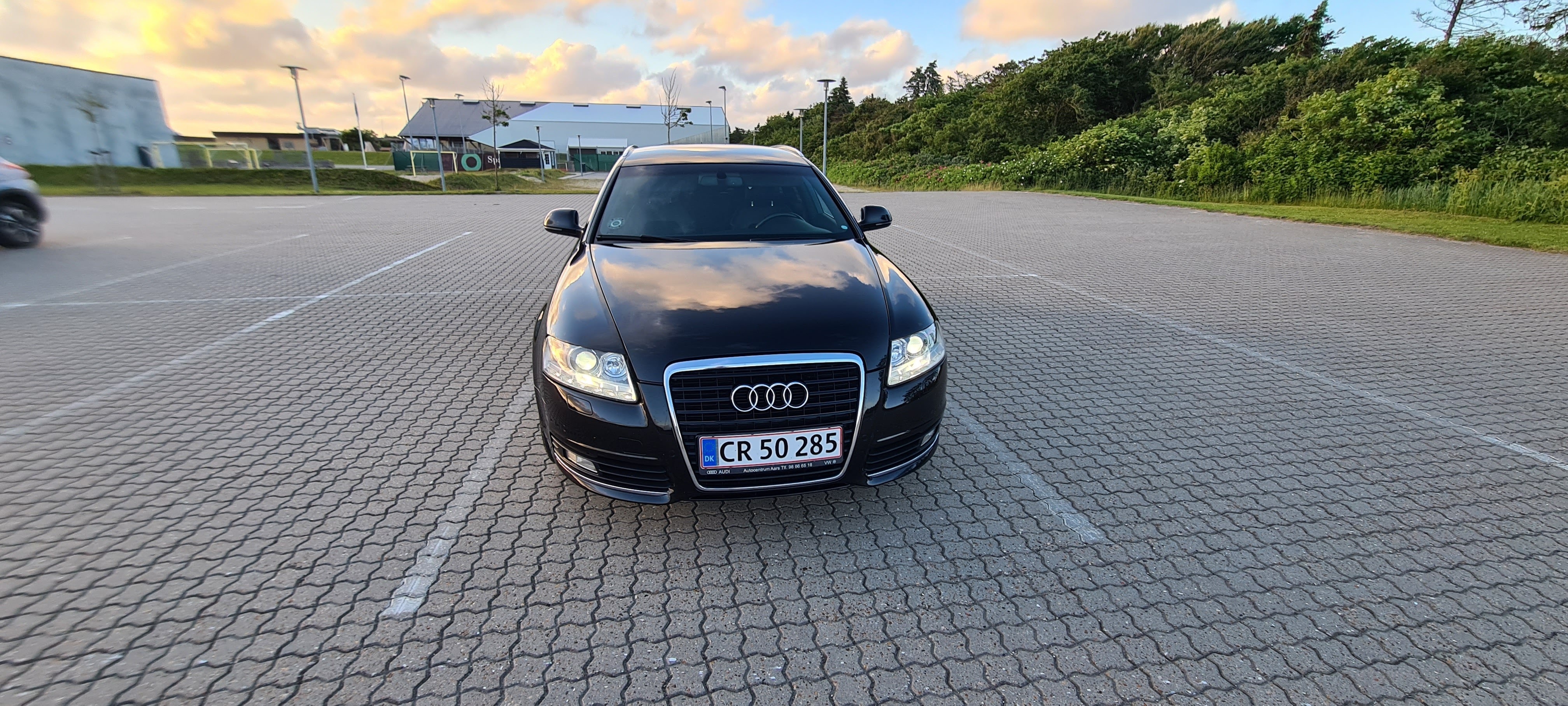 Sort Audi A6 fra 2010