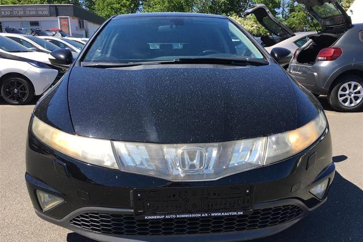 Sort Honda Civic fra 2006