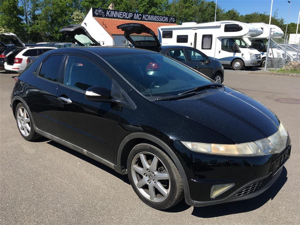 Sort Honda Civic fra 2006
