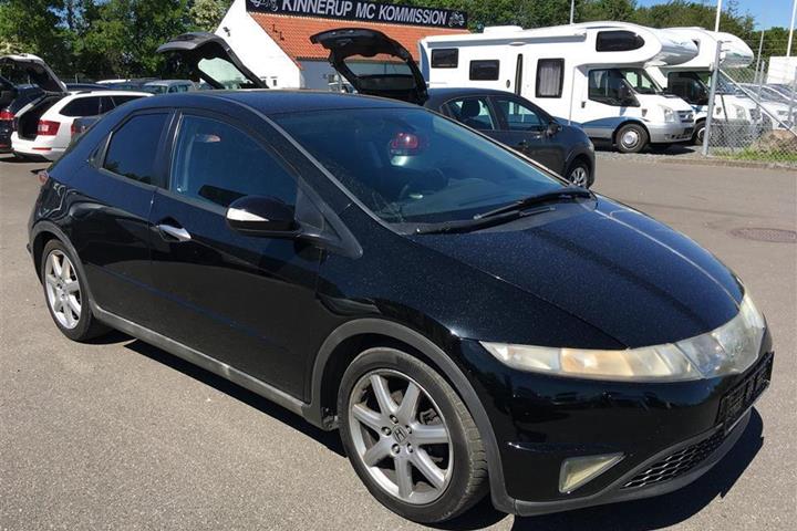 Sort Honda Civic fra 2006