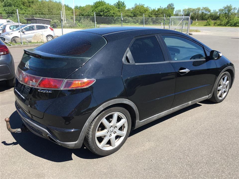 Sort Honda Civic fra 2006