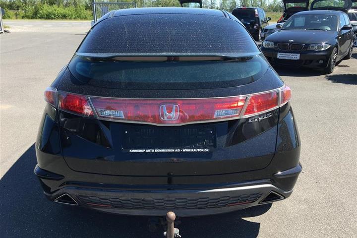 Sort Honda Civic fra 2006