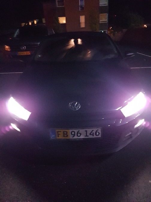 Sort VW Scirocco fra 2011