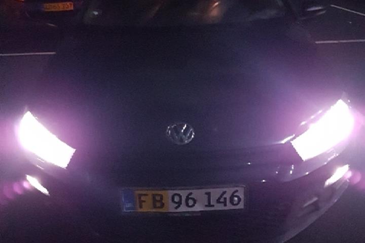 Sort VW Scirocco fra 2011