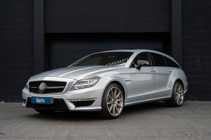 Grå Mercedes CLS63 fra 2013