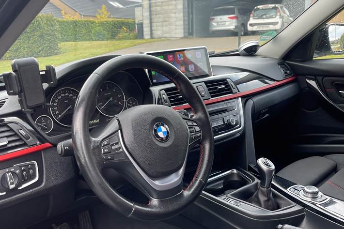 Hvid BMW 316 fra 2012