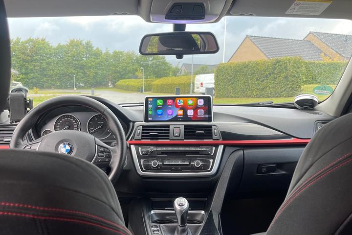 Hvid BMW 316 fra 2012