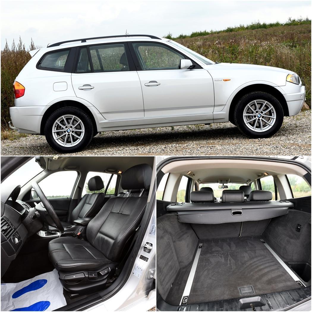 Grå BMW X3 fra 2006