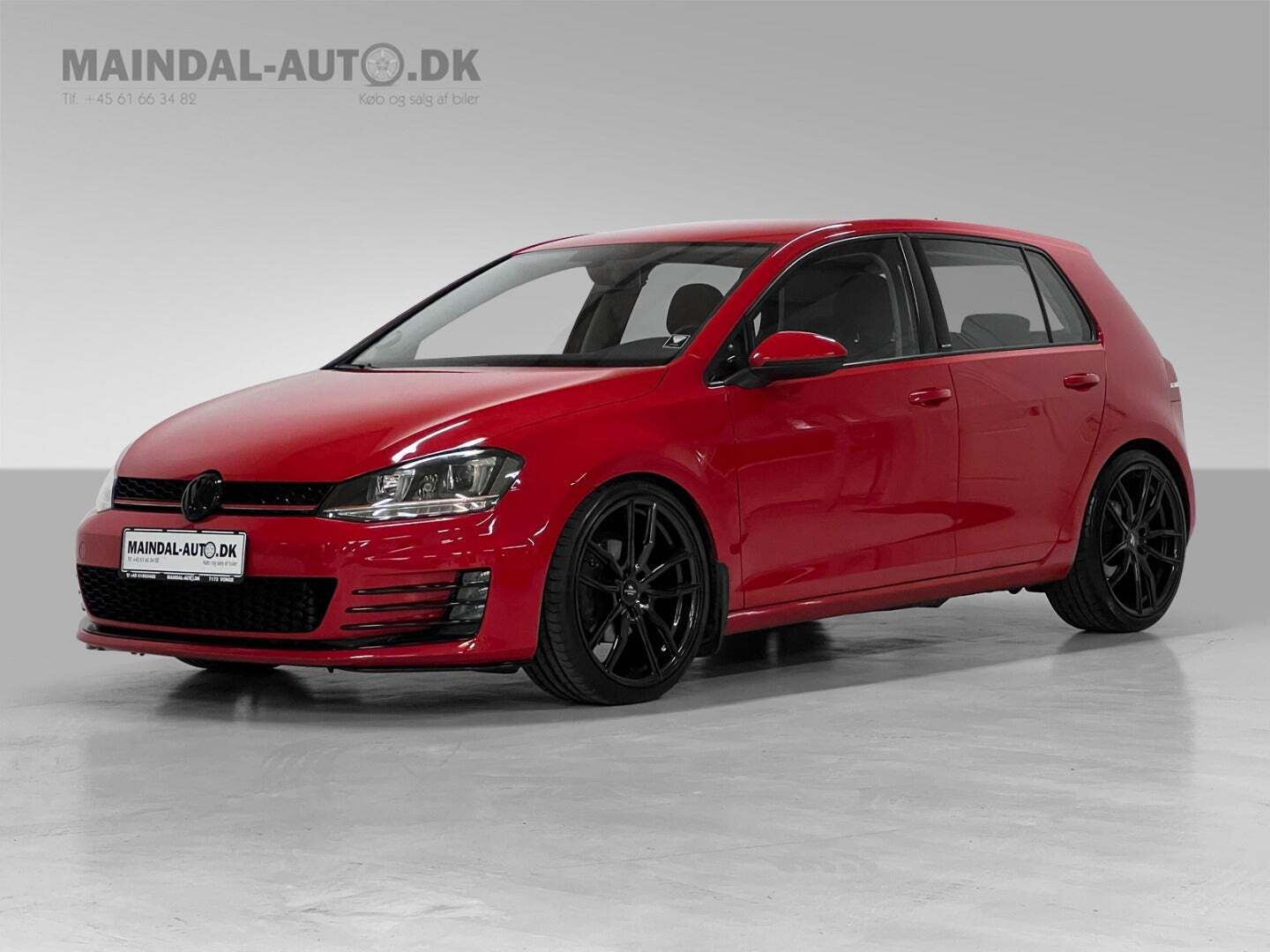 Sort VW Golf VII fra 2017