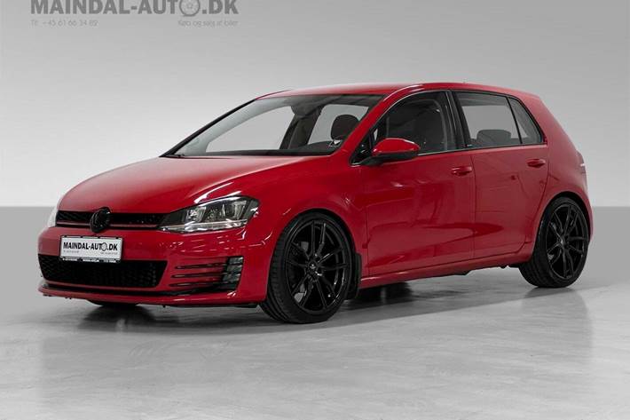 Sort VW Golf VII fra 2017