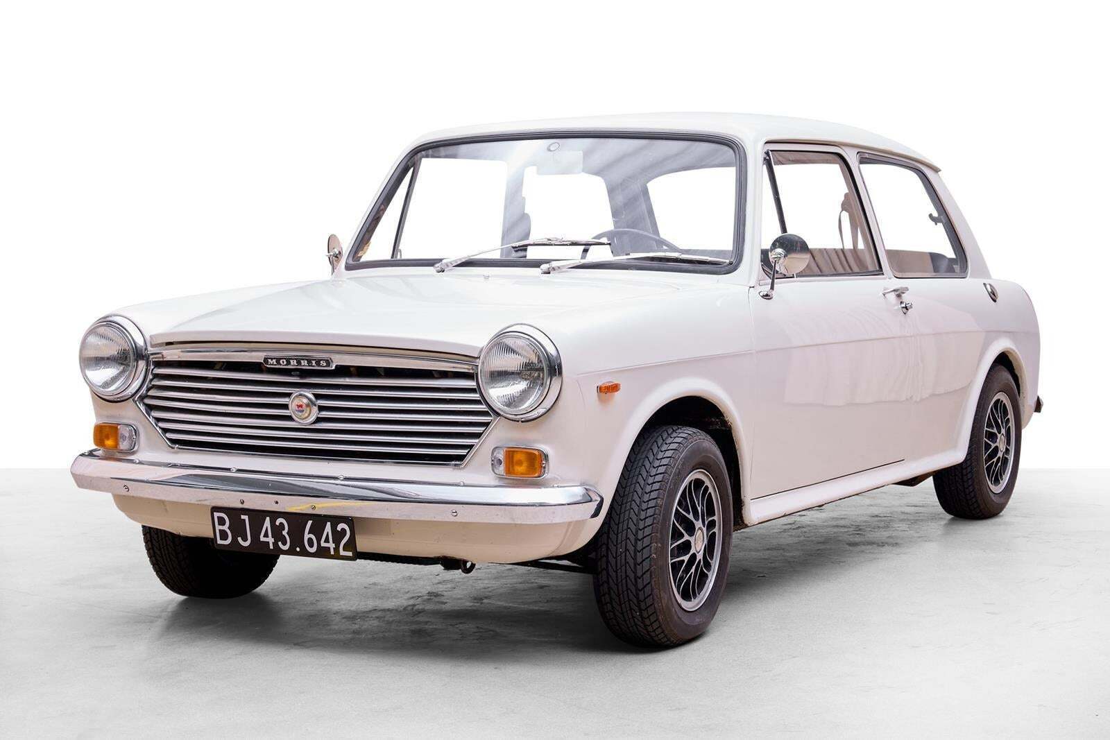 Hvid Morris Marina fra 1970