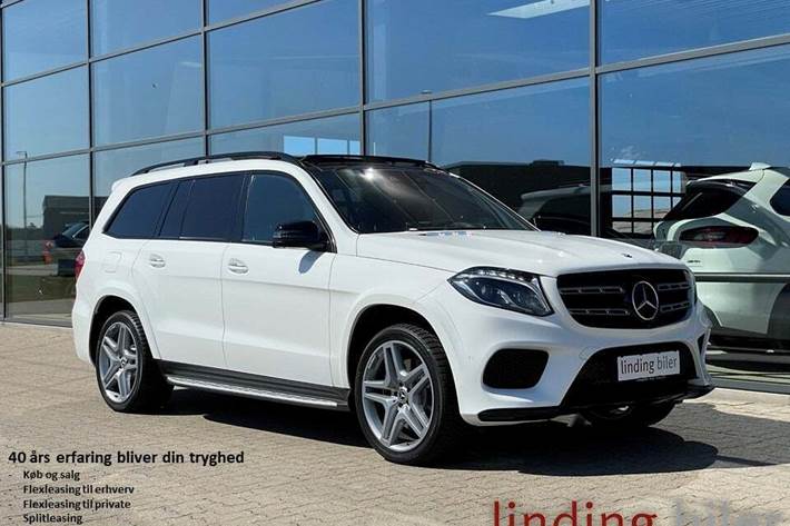 Hvid Mercedes GLS350 d fra 2018