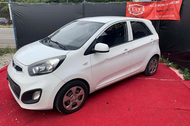 Hvid Kia Picanto fra 2013