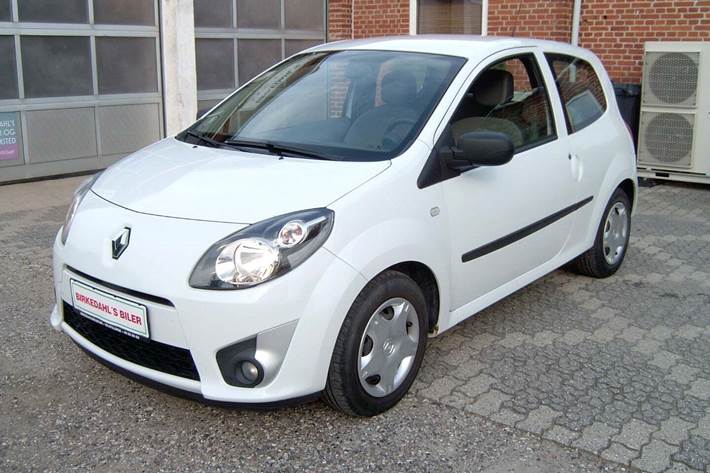 Hvid Renault Twingo fra 2011