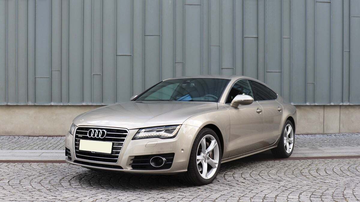 Grå Audi A7 fra 2013
