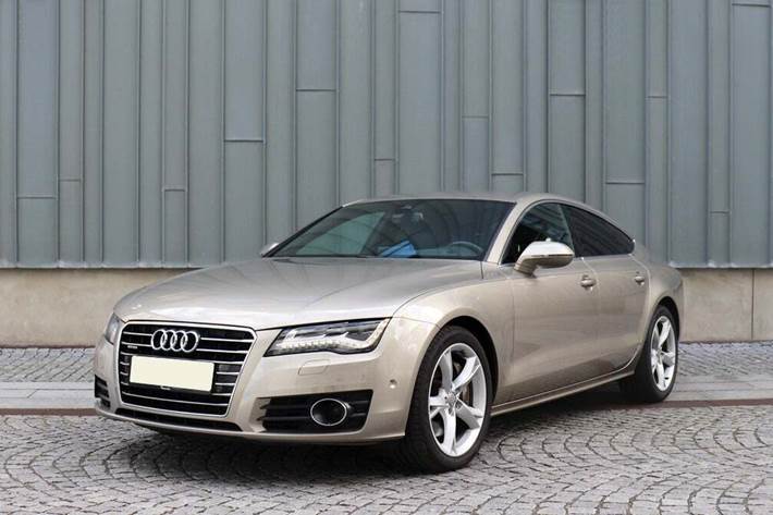 Grå Audi A7 fra 2013