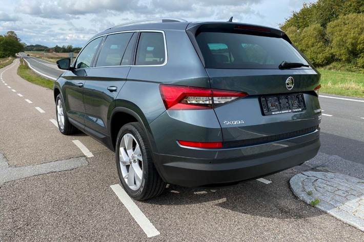 Grå Skoda Kodiaq fra 2019