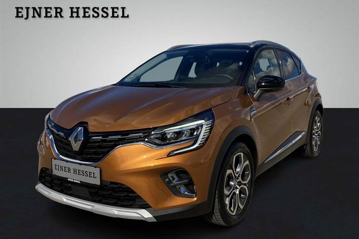 Grå Renault Captur fra 2021