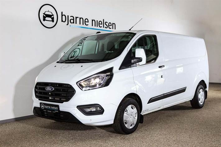 Hvid Ford Transit Custom 300L fra 2022