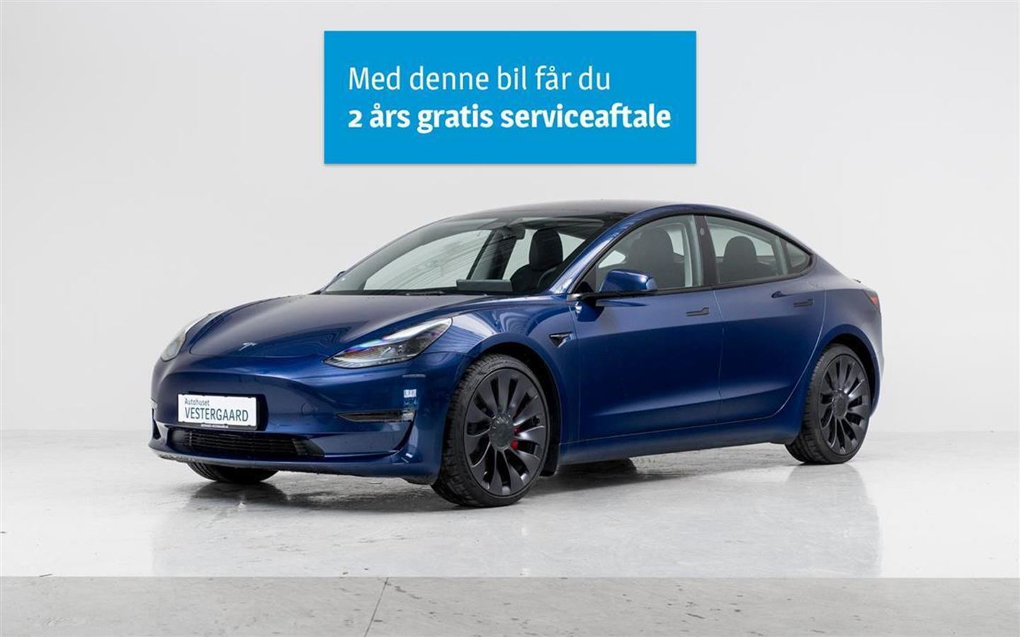 Tesla Model 3 EL Performance AWD Aut. - 449.900 kr