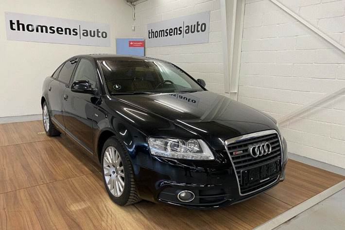 Grå Audi A6 fra 2011