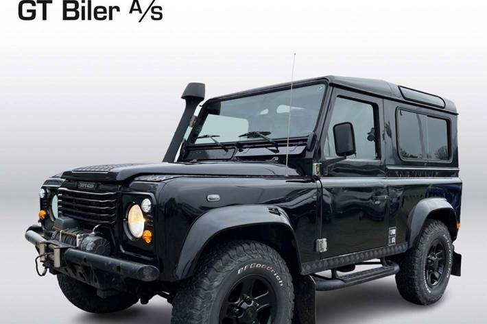 Sort Land Rover Defender 90 fra 2004