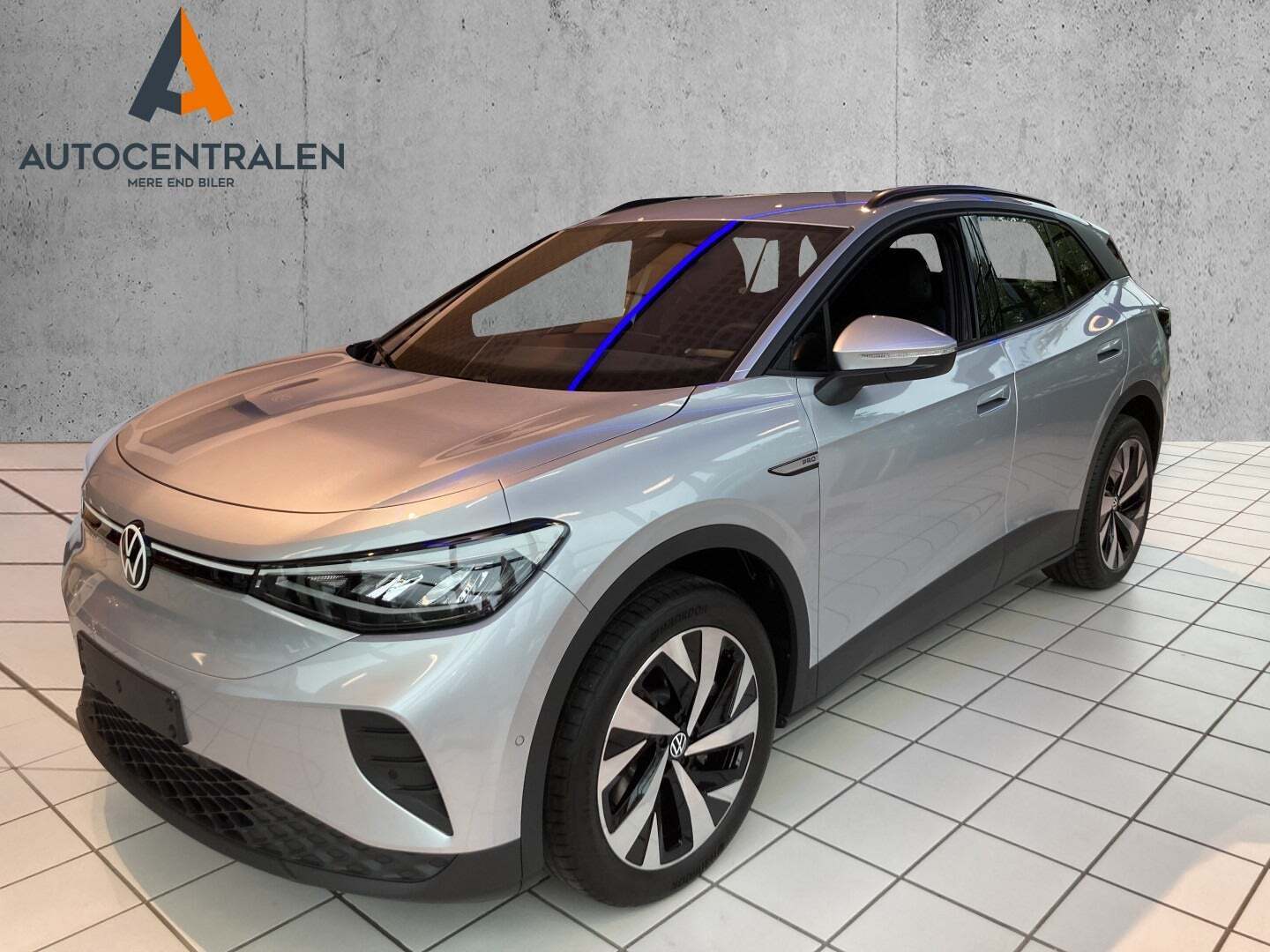 Grå VW ID.4 fra 2023