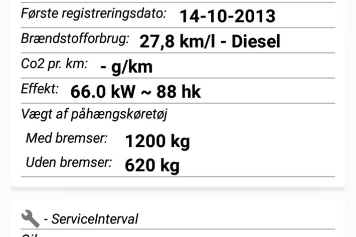 Grå Renault Captur fra 2013