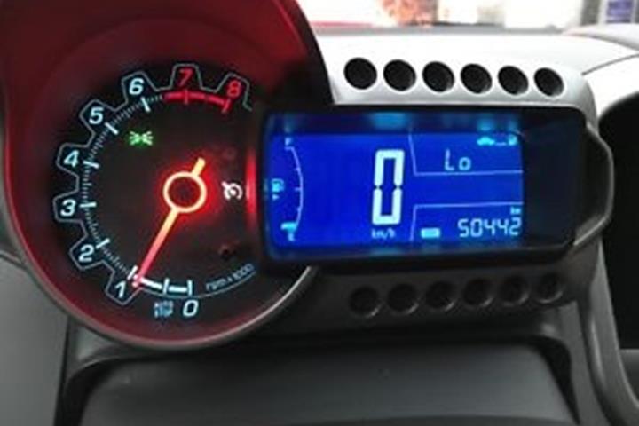 Sort Chevrolet Aveo fra 2013