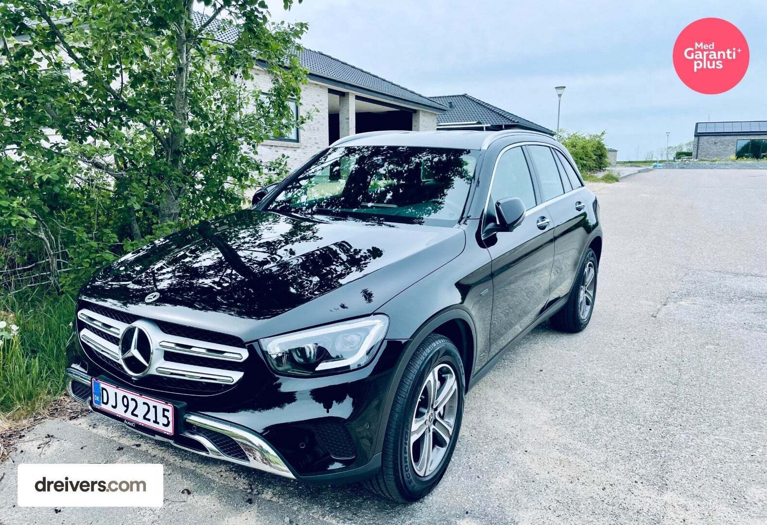 Sort Mercedes GLC300 e fra 2021