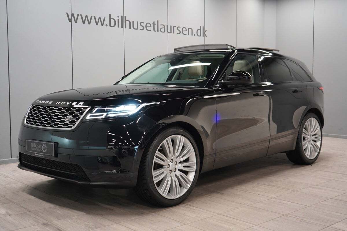 Grå Land Rover Range Rover Velar fra 2018