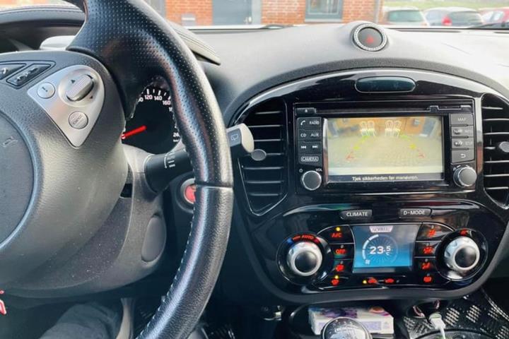 Hvid Nissan Juke fra 2016