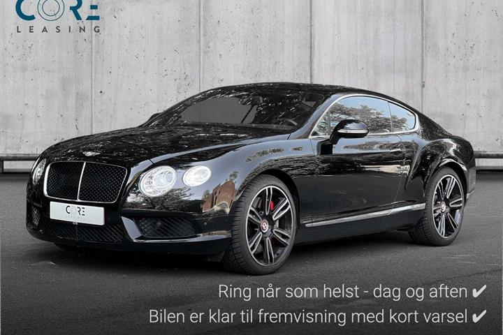 Sort Bentley Continental GT fra 2012